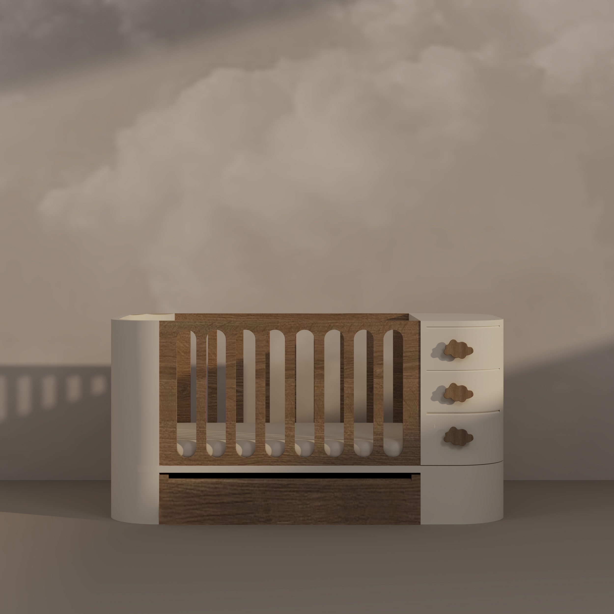 Boo Convertible Crib