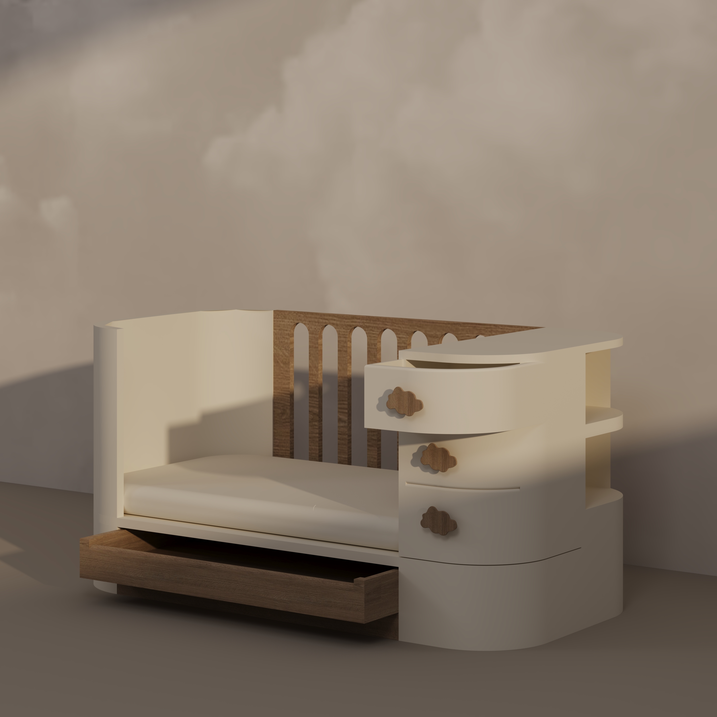 Boo Convertible Crib